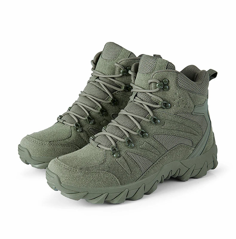 Men’s Tactical Combat Training Boots – Outdoor & Anti-Wear